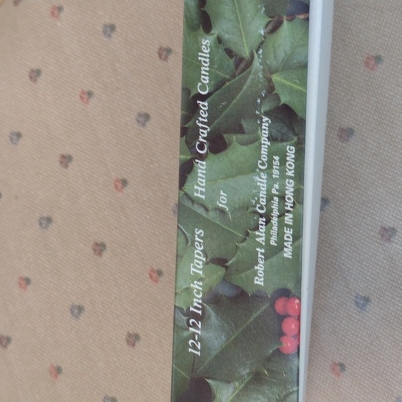 Robert Alan Candle Company 12" Tapers Candles Hunter Green - Picture 4 of 6